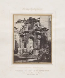 Fontaine du Jardin du Luxembourg (grotte de Marie de Médicis)