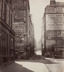 Rue Saint-Jacques, 1864-avant février 1867 (photo)
