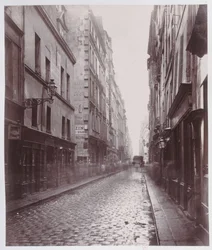 Rue de Gravilliers, depuis la rue du Temple, Paris, 1858-78