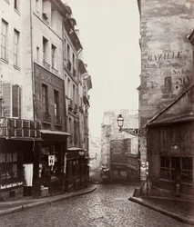 Rue de la Montagne-Sainte-Geneviève near the Intersection of Rue LaPlace (Rue de la Montagne-Sainte-Geneviève prés de carrefour de la rue LaPlace)