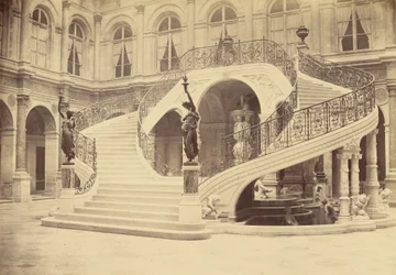 [Escalier, intérieur de l