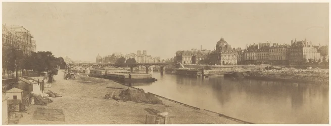 La Seine depuis le Pont du Carrousel en direction de Notre-Dame