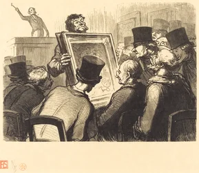 Les Amateurs de tableaux à l