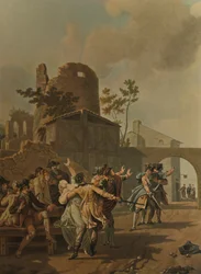 La Rixe, vers 1780, 1913