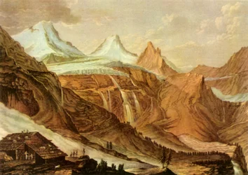 Vue de Breit-Lauwinen, vers 1782-1785, 1946.