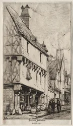 Une vieille maison à Bourges, parfois appelée la Maison du Musicien