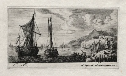 Bateaux Calais - Flushing, 1850