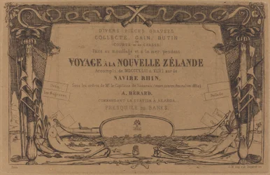 Couverture du "Voyage à la Nouvelle-Zélande"