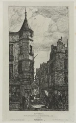 Maison avec une tourelle, n° 22, rue de l