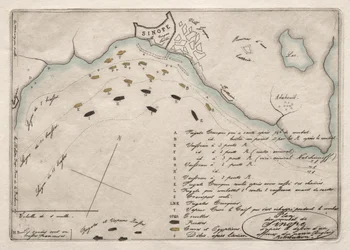 Carte de la bataille de Sinope