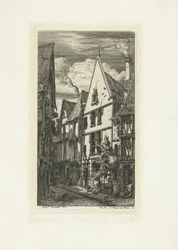 Rue des Toiles à Bourges