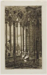La galerie de Notre-Dame, Paris