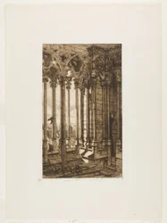 La galerie de Notre-Dame, Paris