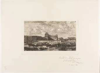 Le Vieux Louvre, Paris, 1651