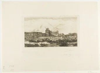 Le Vieux Louvre, Paris, 1651