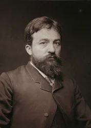 Album Artistique et Biographique, 5ème année, Salon 1885; portrait de Pierre Fritel (1853-1942), peintre, sculpteur et graveur français