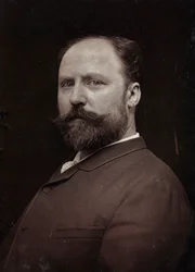 Album Artistique et Biographique, 5ème année, Salon 1885; portrait du peintre français Paul Louis Narcisse Grolleron (1848-1901)