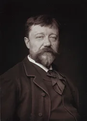 Album Artistique et Biographique, 5ème année, Salon 1885; portrait du peintre français Casimir Destrem