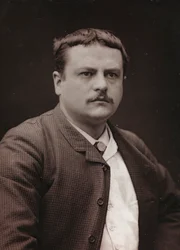 Album Artistique et Biographique, 6ème année, Salon 1885; portrait du peintre français Royer Lionel (1852-1926)