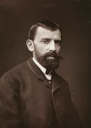 Album Artistique et Biographique, 6me année, Salon 1885; portrait du peintre français Victor Gabriel Gilbert (1847-1933)