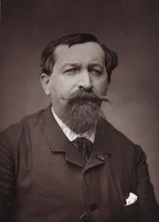Album Artistique et Biographique, 6ème année, Salon 1885; portrait du peintre Joseph Emile Gridel (1839-1901)