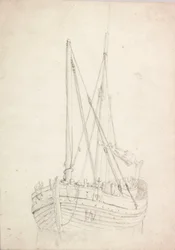Étude de bateau de pêche