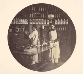 Asile impérial de Vincennes, la pharmacie