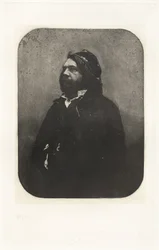 Planche VIII – Portrait de Théophile Gautier, d