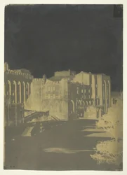 Le Palais des Papes, Avignon, vers 1851