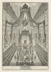 Pompe funèbre de Polixène de Hesse-Rhinfels