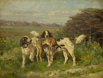 Fin de la chasse, vers 1850-?97