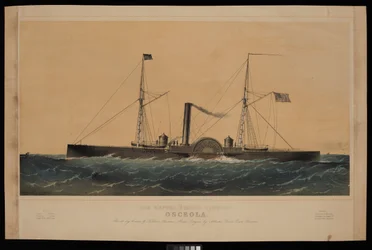 Le canonnière américaine Osceola