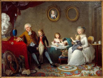 La famille de Jean Pierre Dourcet