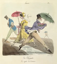 Les Céléripèdes ou, Les Zéphyrs du Commerce