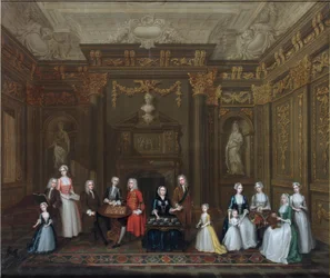 Une fête de thé chez la comtesse de Portland