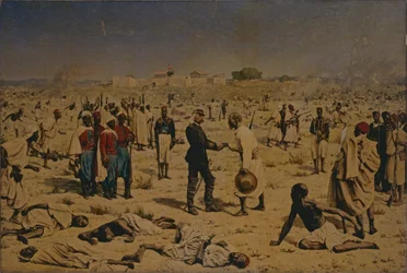 La délivrance de Médine au Sénégal le 18 juillet 1857
