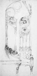 Escalier, 1891