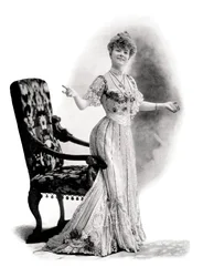 Une actrice parisienne, Mademoiselle Charlotte Wiehe, 1901