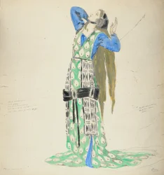 Costume pour Bellengère dans La Mort de Tintagiles, 1912