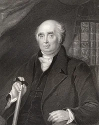 Henry Richard Fox, gravé par H. Robinson, de 