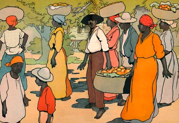 Aller au marché, 1912
