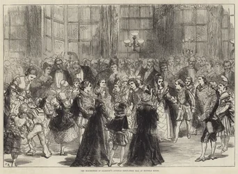 Le Bal costumé des enfants de la Marquise de Salisbury à Hatfield House