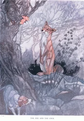 Le renard et le coq, années 1930