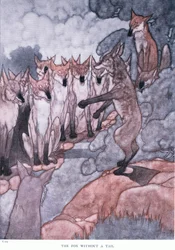 Le renard sans queue, années 1930