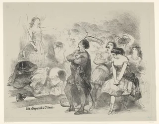 Scène du ballet Astaroth