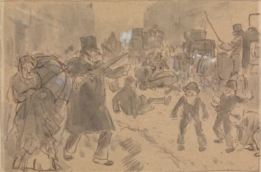 Scène de rue