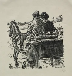 Le manteau doublé de fourrure, 1869