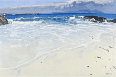 Après la tempête, Iona, 2010 (huile sur toile)