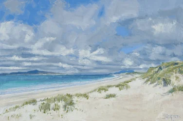 West Beach, Berneray, 2013 (huile sur toile)