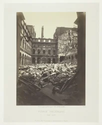 Incendie de Paris (Intérieur du ministère des Finances)